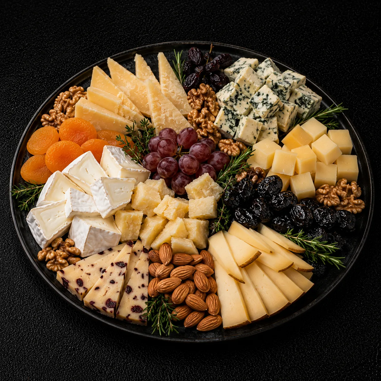 DOSHADO — cheese platter fruit nuts
