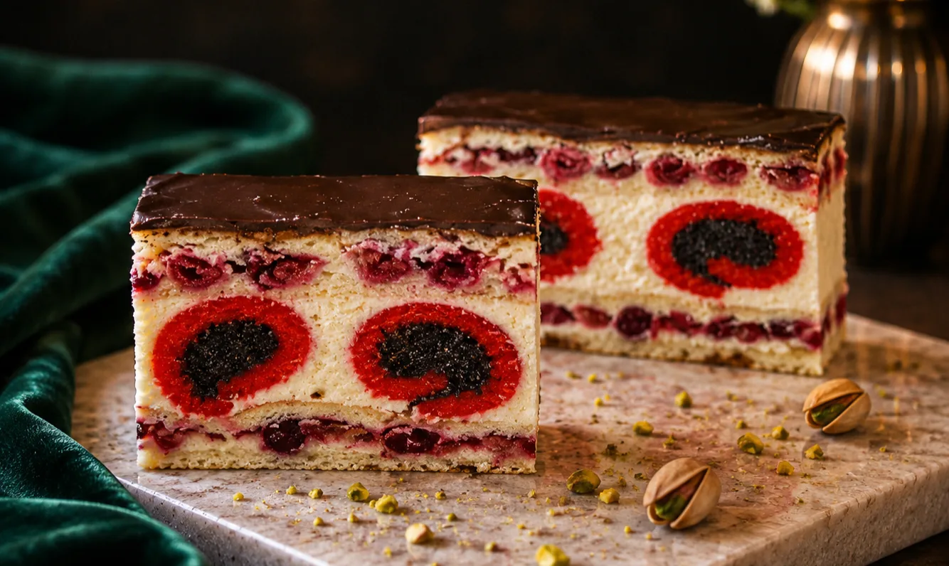 DOSHADO — cherry poppy cake