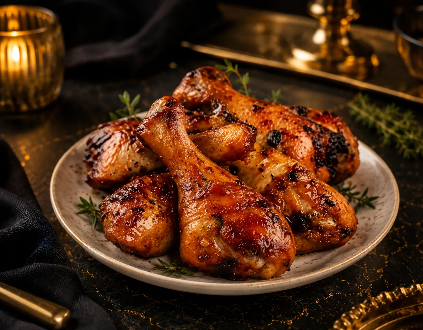 DOSHADO — chicken legs honey