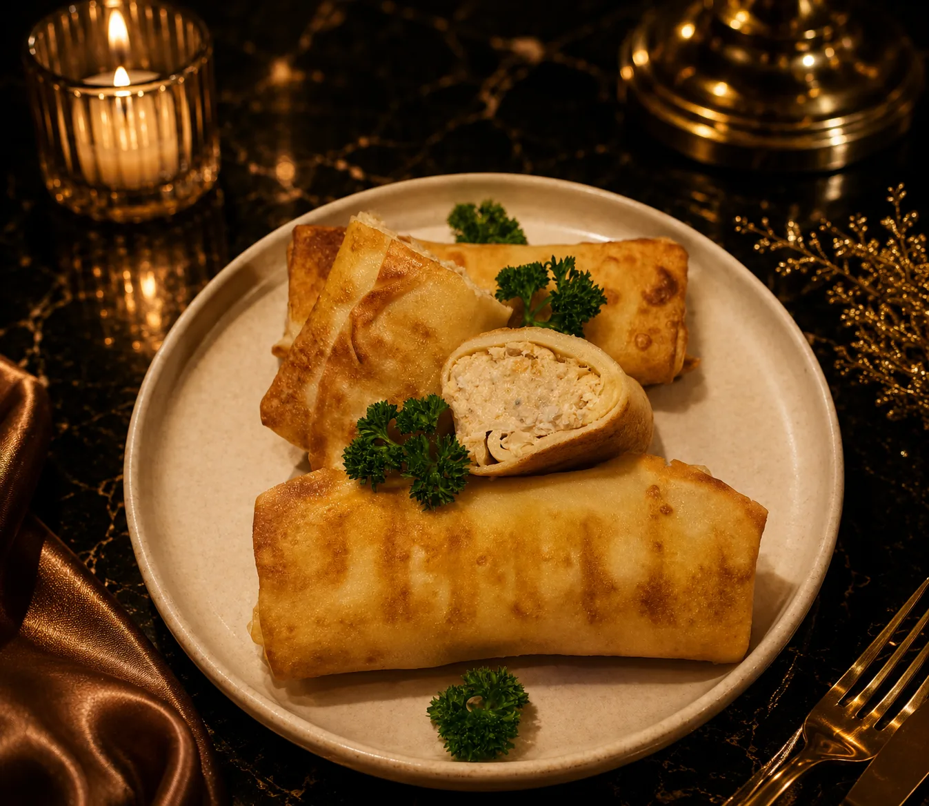 DOSHADO — crepe rolls bread