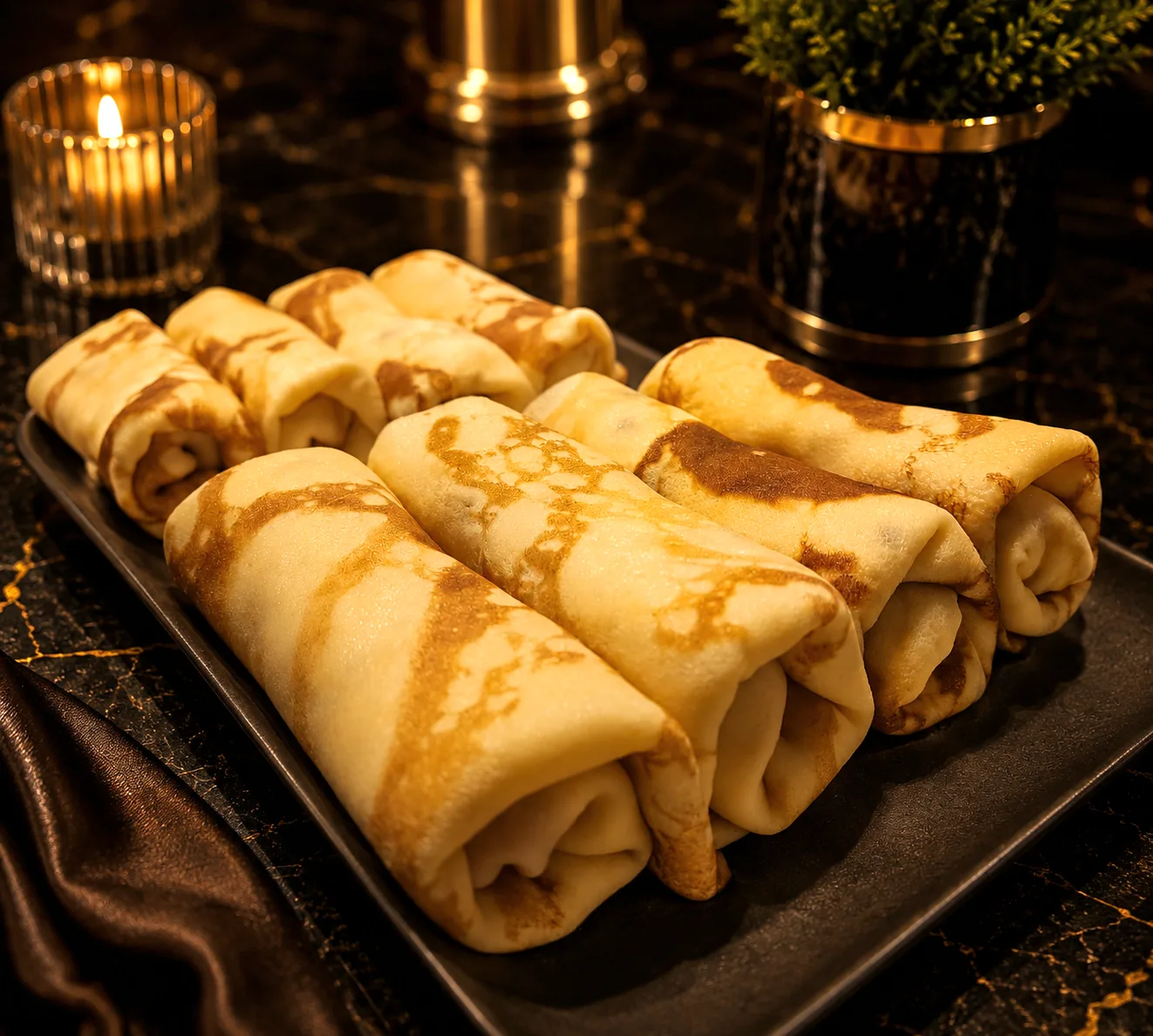 DOSHADO — crepes rolled tray