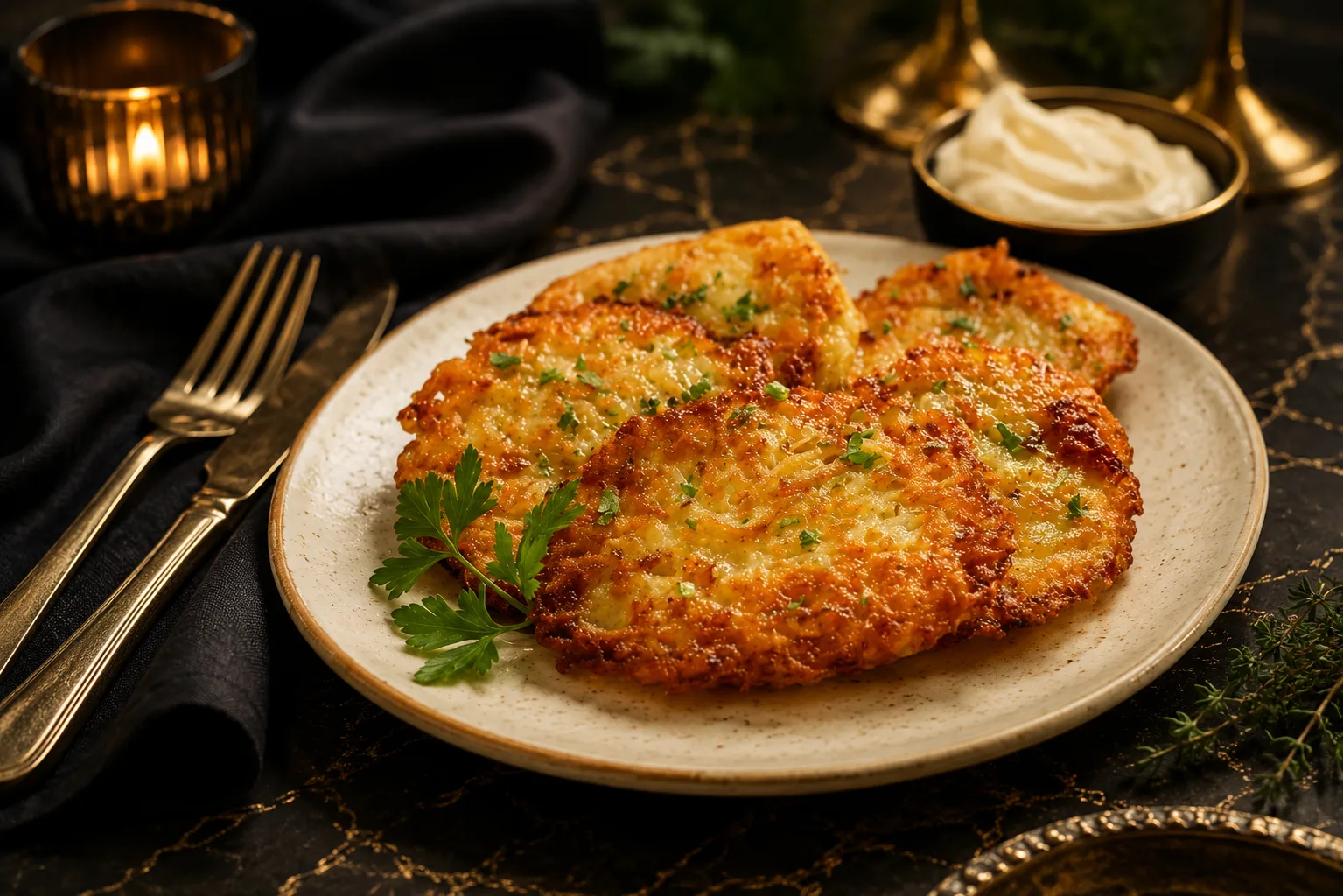 DOSHADO — crispy potato pancake