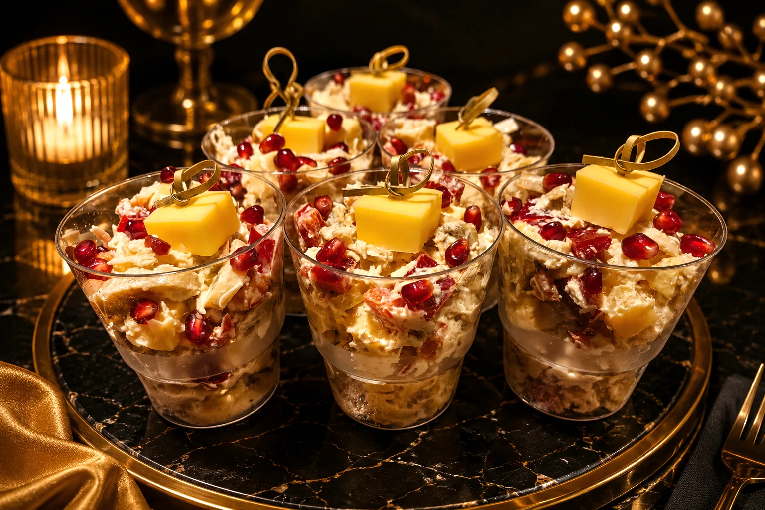 DOSHADO — dessert cups cheese