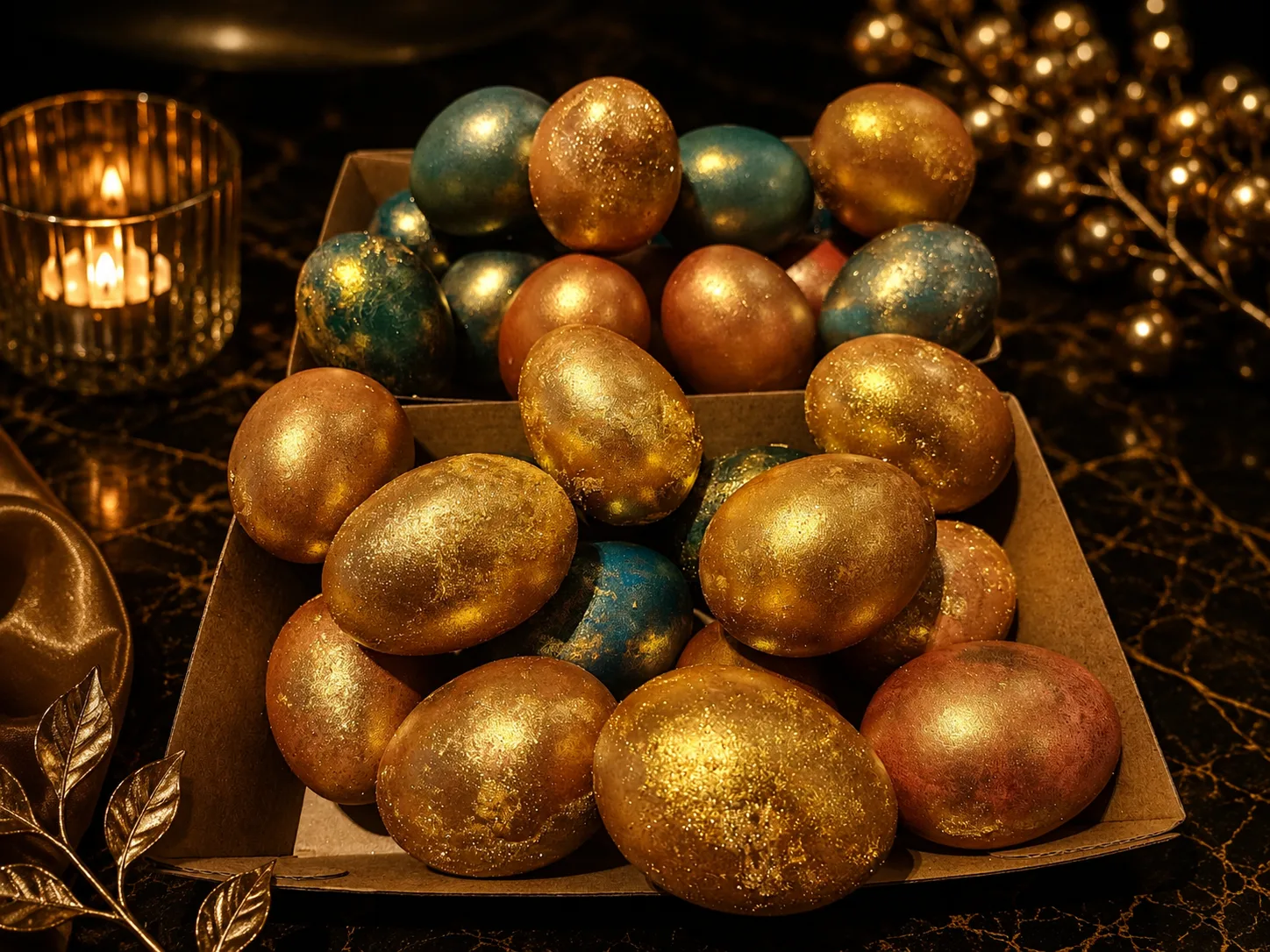 DOSHADO — easter eggs gold