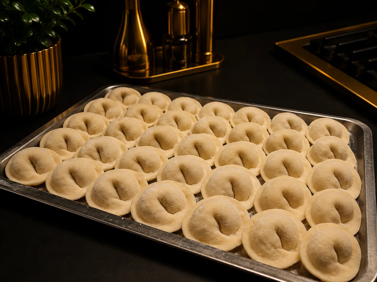 DOSHADO — frozen pelmeni sheet