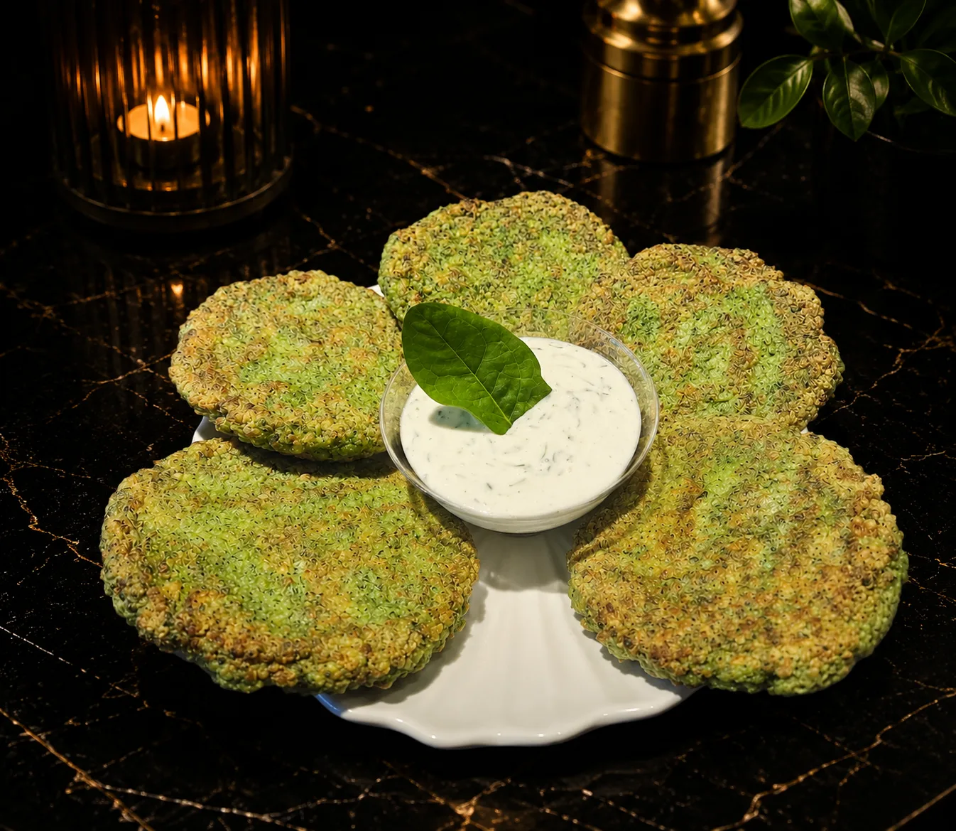 DOSHADO — green fritters