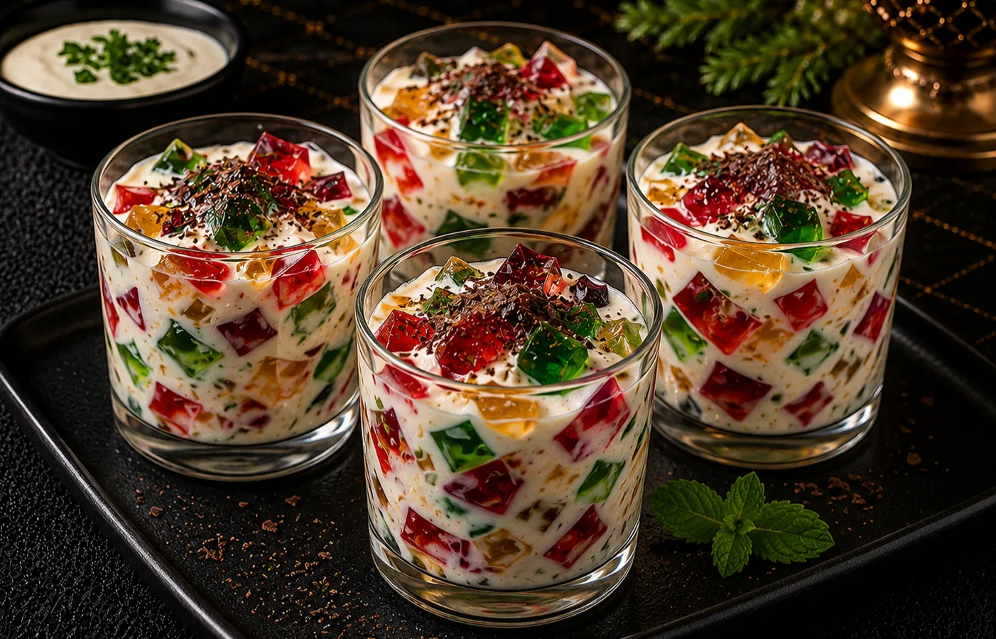 DOSHADO — jelly dessert cups