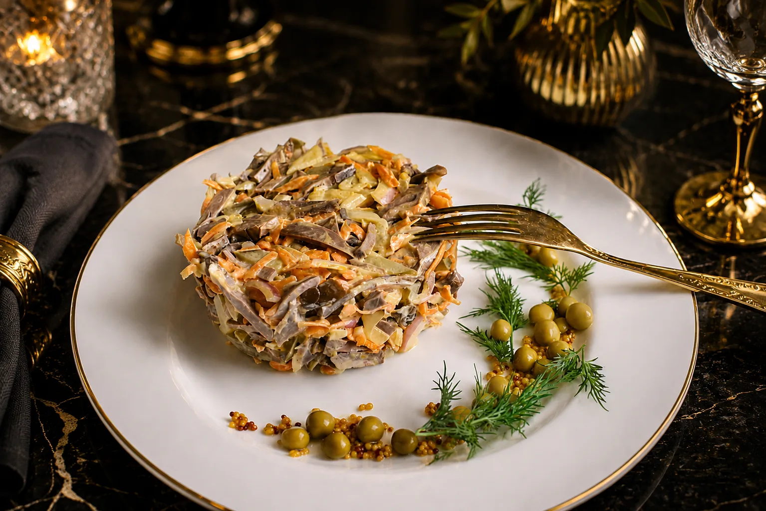 DOSHADO — mushroom salad