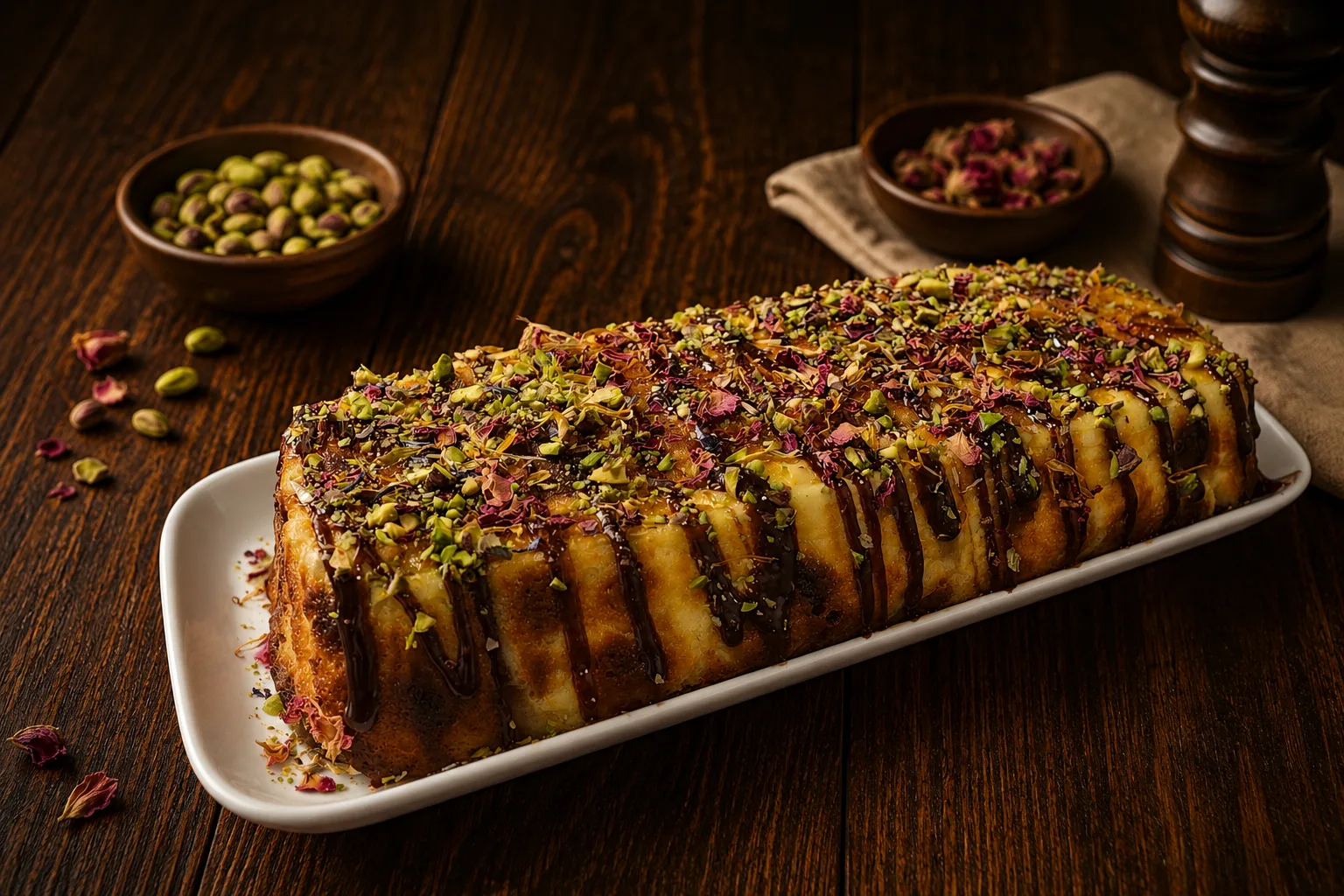DOSHADO — pistachio dessert loaf