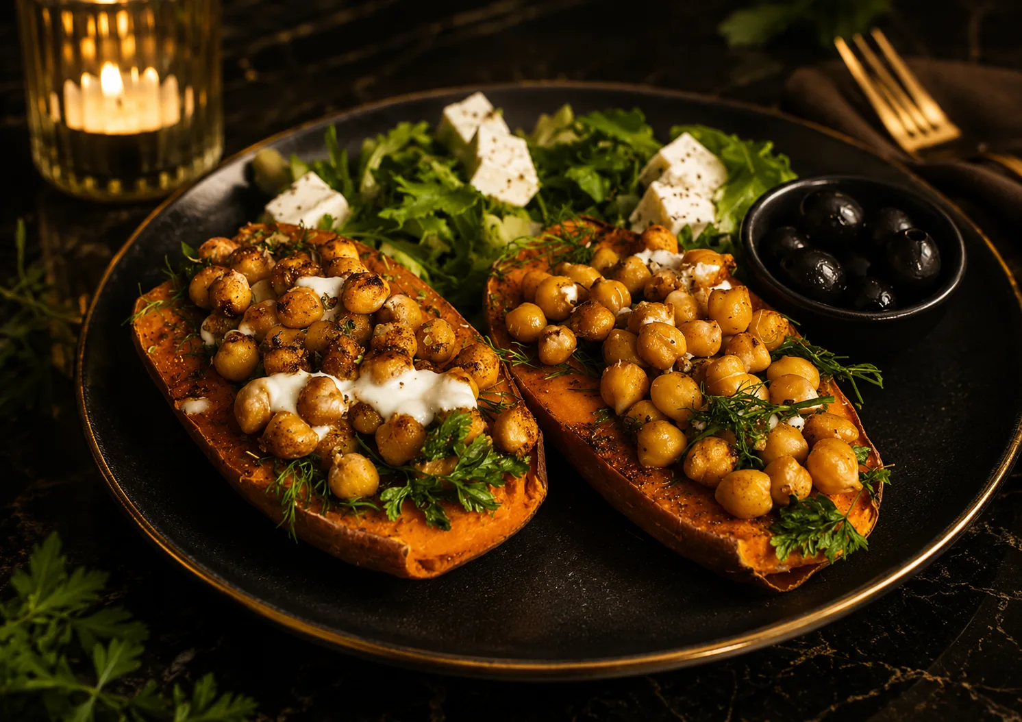 DOSHADO — sweet potato chickpea